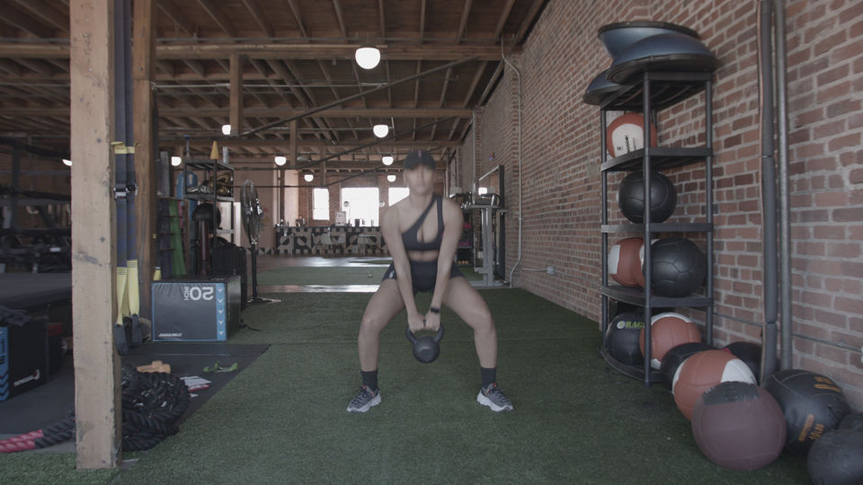 Dumbbell Swings 3x12
